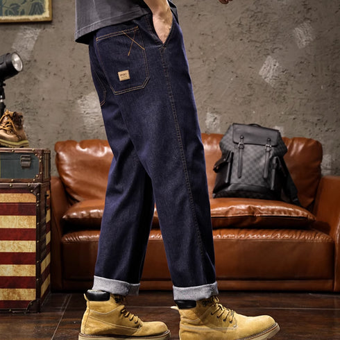 Loose Straight Wash Casual Pants P1198