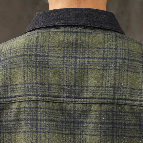 High-end Check Pattern Shirt P1200