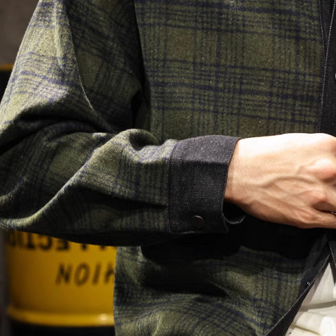 High-end Check Pattern Shirt P1200