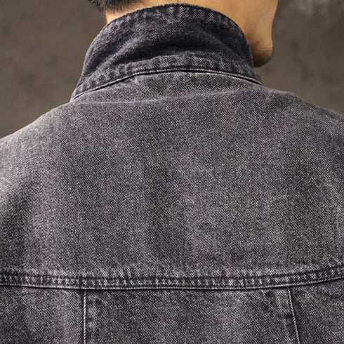 Loose Riding Bomber Jacket P1203