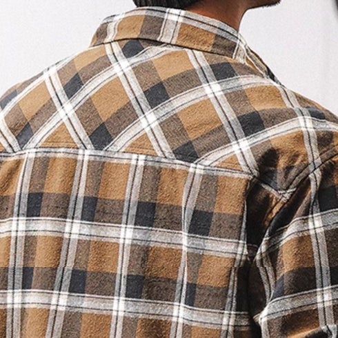 Checked Long Sleeve Shirt P1208