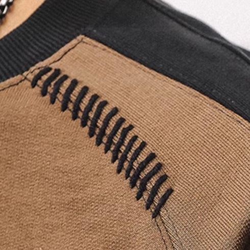 High-end Splicing Sweatshirt P1210