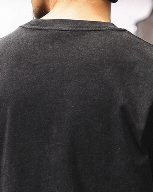 Vintage 3D Steel Print Heavyweight Tee P1290