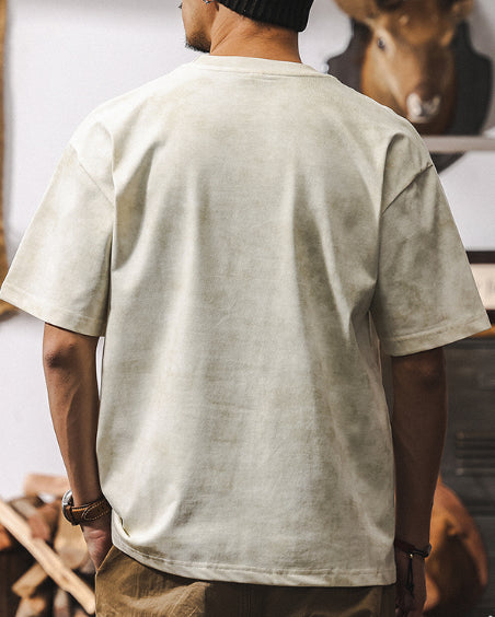 Pigment-Dyed Crewneck Tee P1304