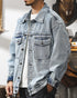Retro Blue Stonewashed Denim Jacket P1319