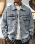 Retro Blue Stonewashed Denim Jacket P1319