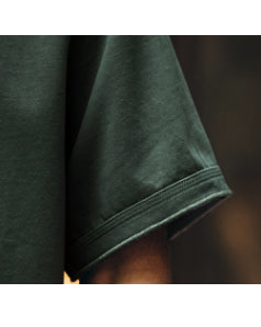 Minimal Button Front Design Short Sleeve T-Shirt P1348