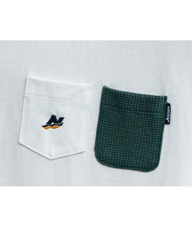 Double Pocket Accent Short Sleeve T-shirt P1368