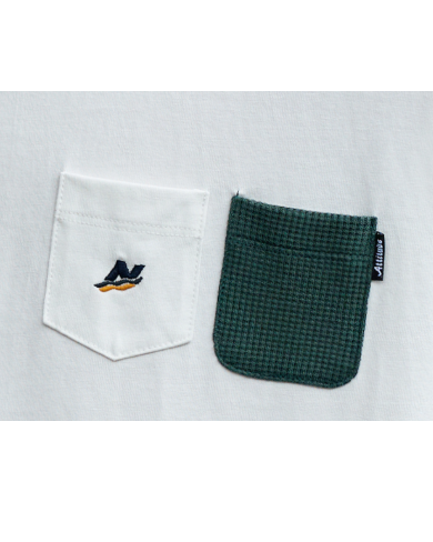 【OUTLET/即納】ダブルポケットアクセント半袖Tシャツ P1368