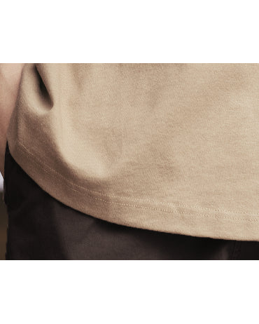 Abstract Logo Wide Silhouette Short Sleeve T-Shirt P1371