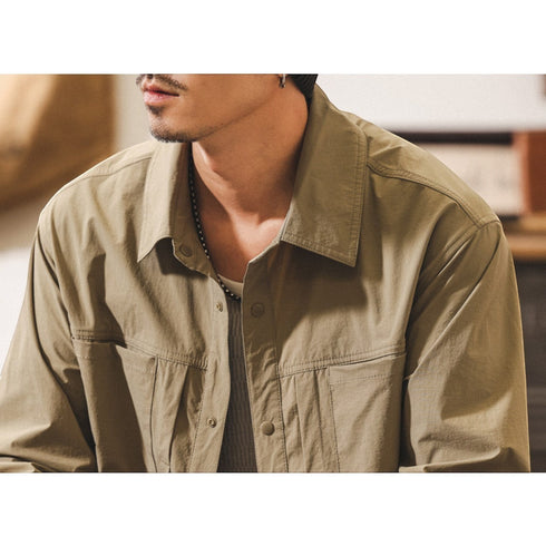 ダブルポケットワークシャツ P2017