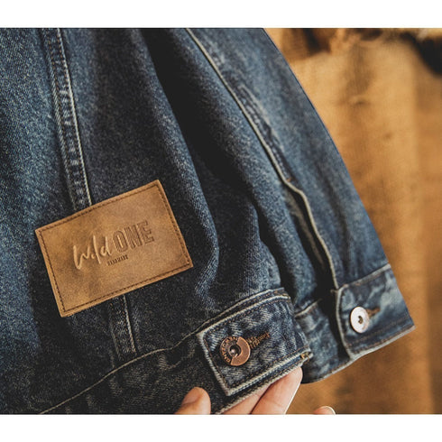 ヴィンテージウォッシュデニムジャケット P2030