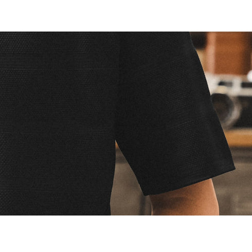 フェイクレイヤードリラックスボーダーTシャツ P2034