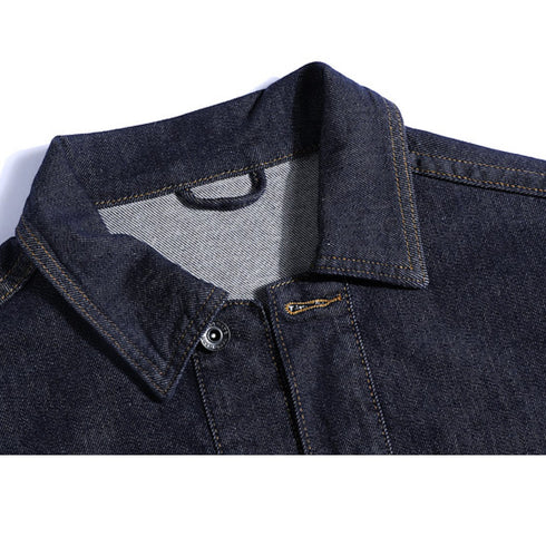 デザインポケットデニムジャケット P2050