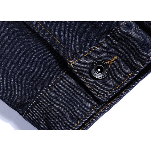 デザインポケットデニムジャケット P2050