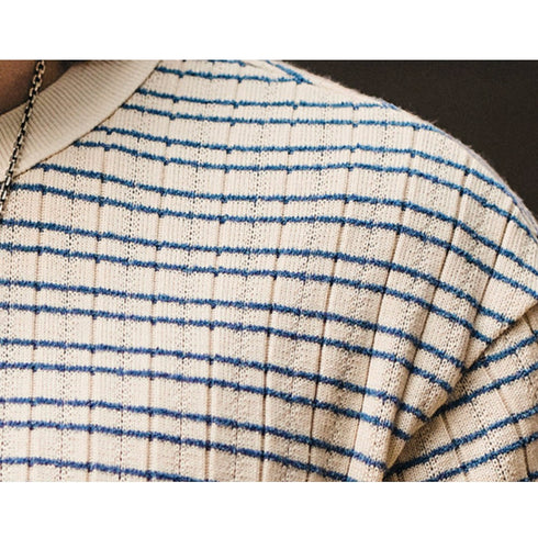 ボーダーストライプ半袖Tシャツ P2054