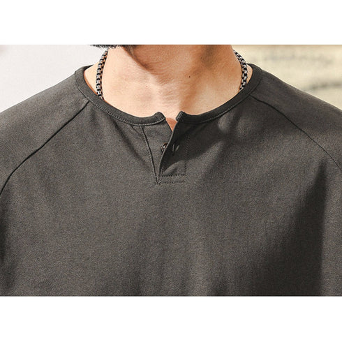 ラグランスリーブ半袖Tシャツ P2085