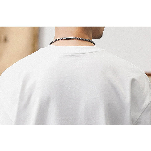 【OUTLET/即納】フラッグロゴプリント半袖Tシャツ P1402