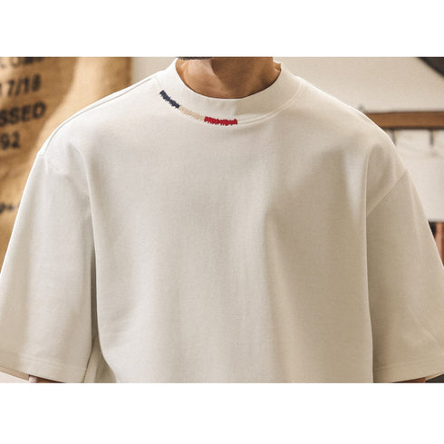 【OUTLET/即納】ネックポイントルーズシルエット半袖Tシャツ P2087