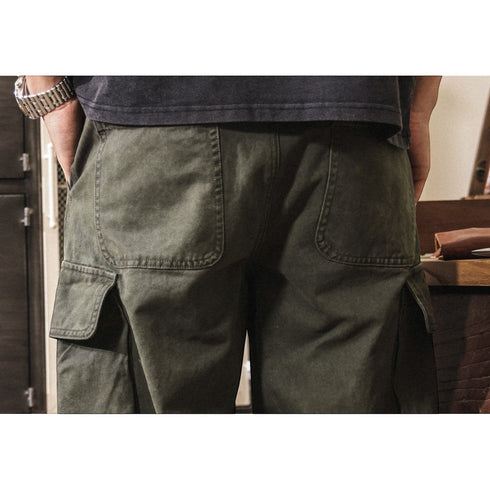 【OUTLET/即納】カーゴポケットストレートパンツ P2103