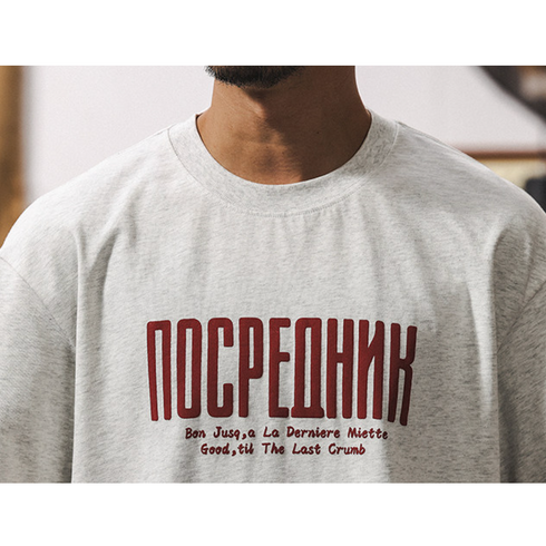 フロントプリント半袖Tシャツ P2089