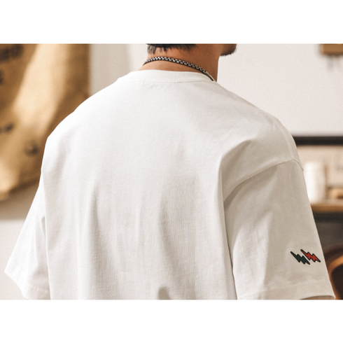サーフモチーフポケット半袖Tシャツ P2171
