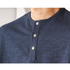 ヘンリーネックオーバーサイズ長袖Tシャツ P2213