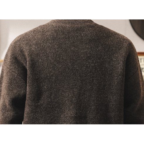 ルーズシルエットVネックニットカーディガン P2214