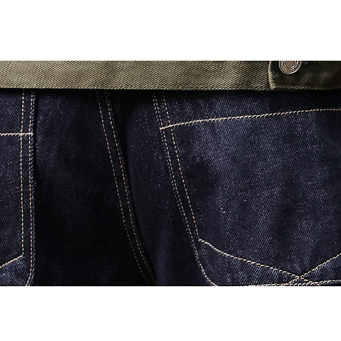 コントラストステッチデニムパンツ P2273