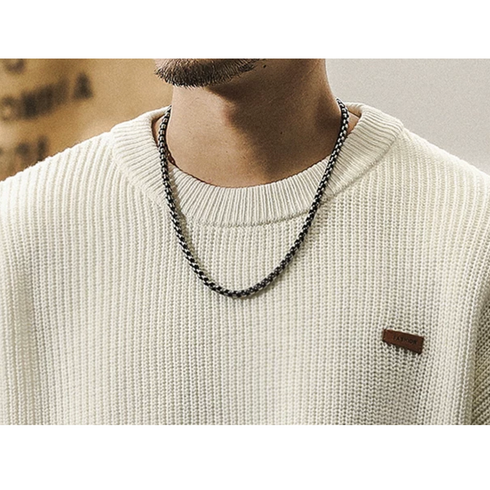 ドロップショルダーリラックスリブニット P2290