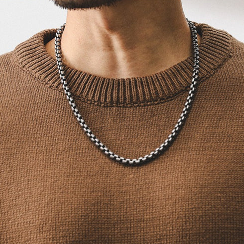 Urban Casual Design Crewneck Knit P1652