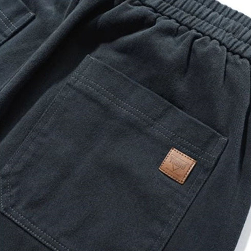 Snap Detail Work Casual Pants P1630