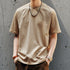 カットラインデザインリラックス半袖Tシャツ P2126