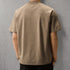 カットラインデザインリラックス半袖Tシャツ P2126