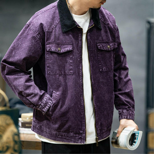 Purple Work Jacket P0757