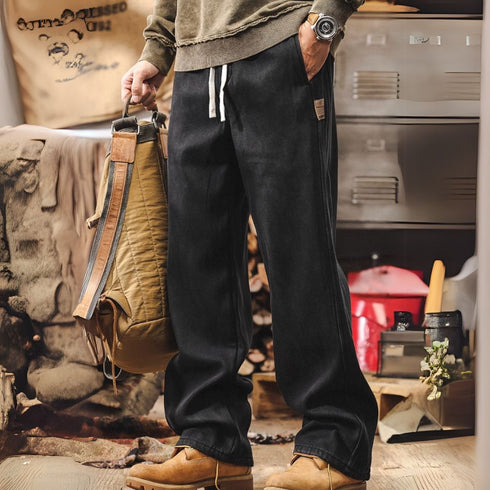 Wide Leg Straight Casual Pants P1157