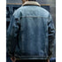 Boa Denim Jacket Coat P1124
