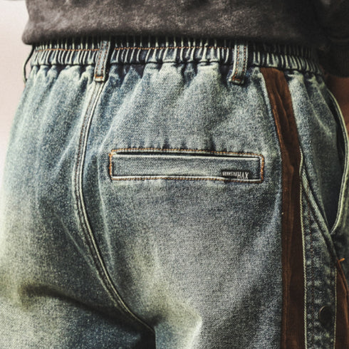 【OUTLET/即納】Relax Line Design Denim Pants P1825