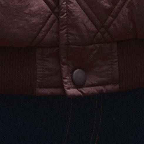 Vintage Texture Quilted Jacket P1798