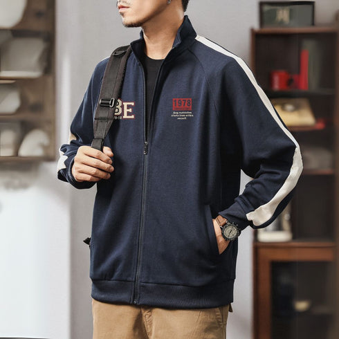 Loose Striped Print Casual tracksuit P1185