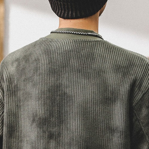 Vintage Wash Rib Sweatshirt P1744