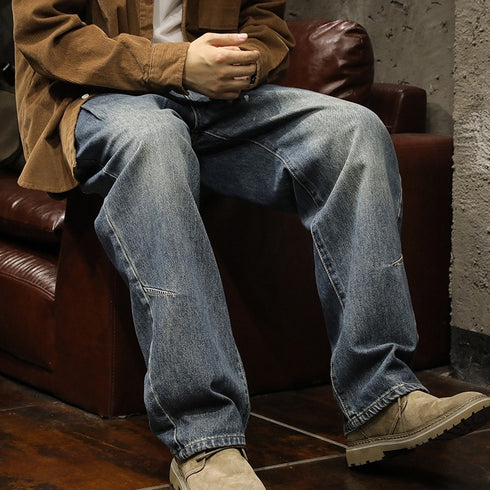 Wide Leg High Street Pants P1116