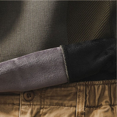 Military Taste Line Design Long Sleeve Sweatshirt P1612