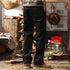 Retro Workwear Loose Straight Pants P1273