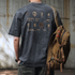 【OUTLET/即納】ナンバーアートバックプリント半袖Tシャツ P0890