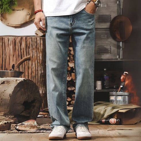 Loose Straight Casual Pants P1246