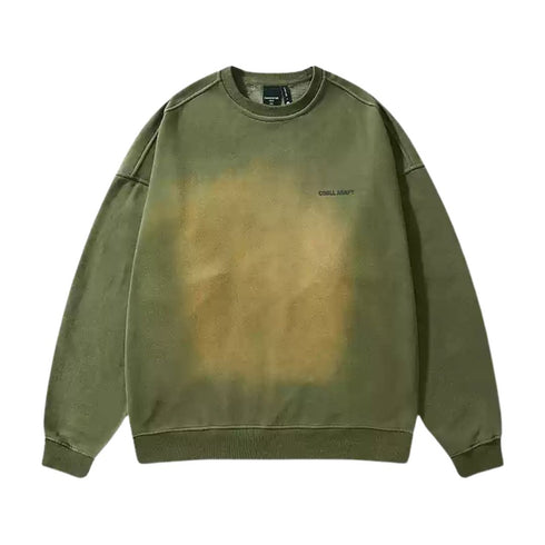 Gradient Heavy Round Neck Sweatshirt P1117