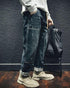 【OUTLET/即納】Loose Straight Double Knee Jeans P0752