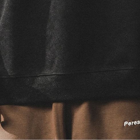 Minimal Logo Print Sweatshirt P1616