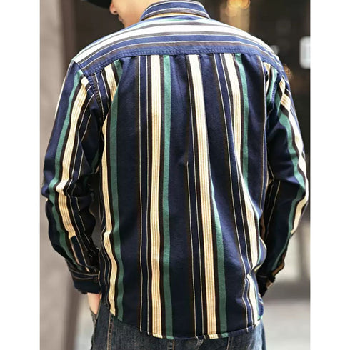 Vertical Striped Shirt P1110